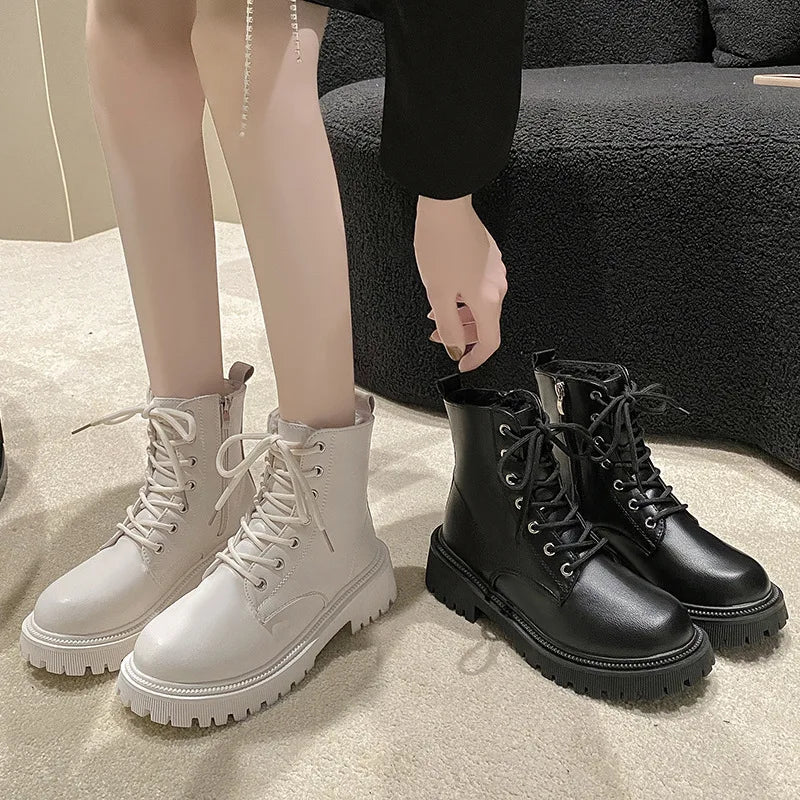 Warmova™ - Bottines femme douillettes doublées en polaire