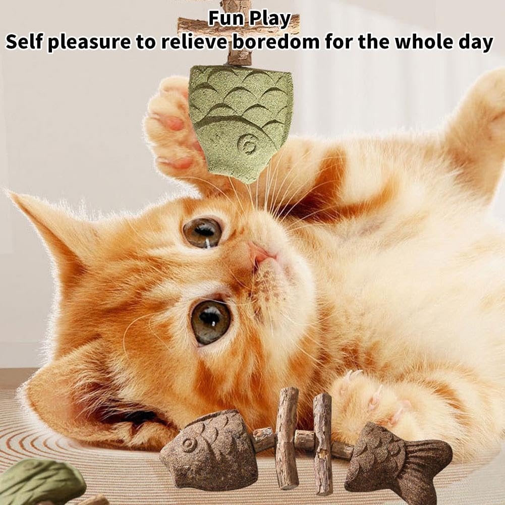 PurrEase - Apaise naturellement les chats tout en nettoyant doucement leurs dents