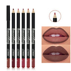 Contour des lèvres | Mat waterproof, Formule longue tenue | Précision crémeuse, Sans transfert | 6 teintes