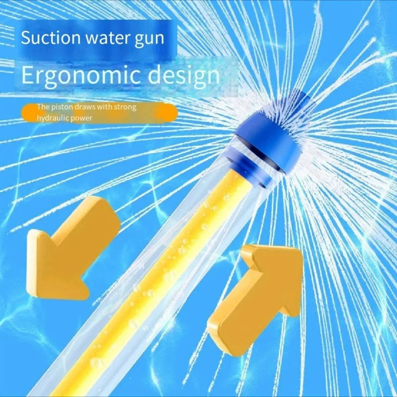 Pistolet à eau pour enfants | Jet à haute pression à pompe | Ensemble de 2 pièces | Plage & piscine