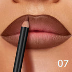 Contour des lèvres | Mat waterproof, Formule longue tenue | Précision crémeuse, Sans transfert | 6 teintes
