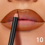 Contour des lèvres | Mat waterproof, Formule longue tenue | Précision crémeuse, Sans transfert | 6 teintes