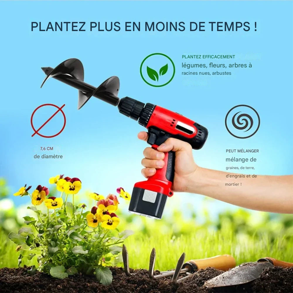 CleanCrop™ - Embouts de plantation de précision - Poches parfaites, plantation sans dégâts