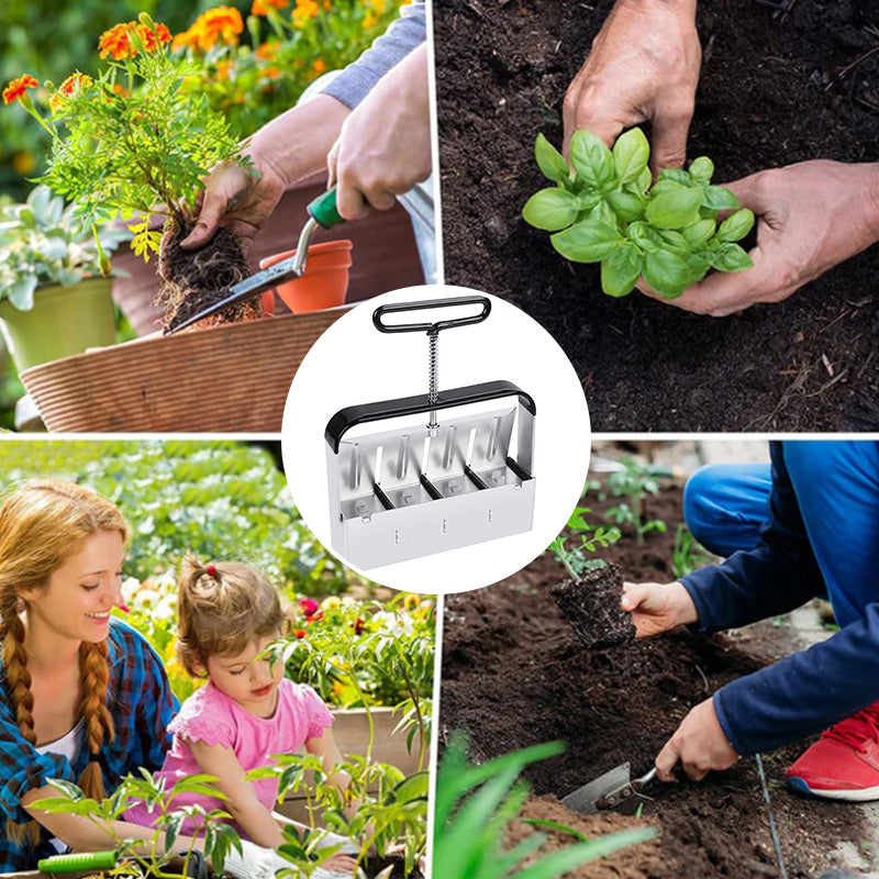 Presse-mottes pour légumes, herbes aromatiques et fleurs
